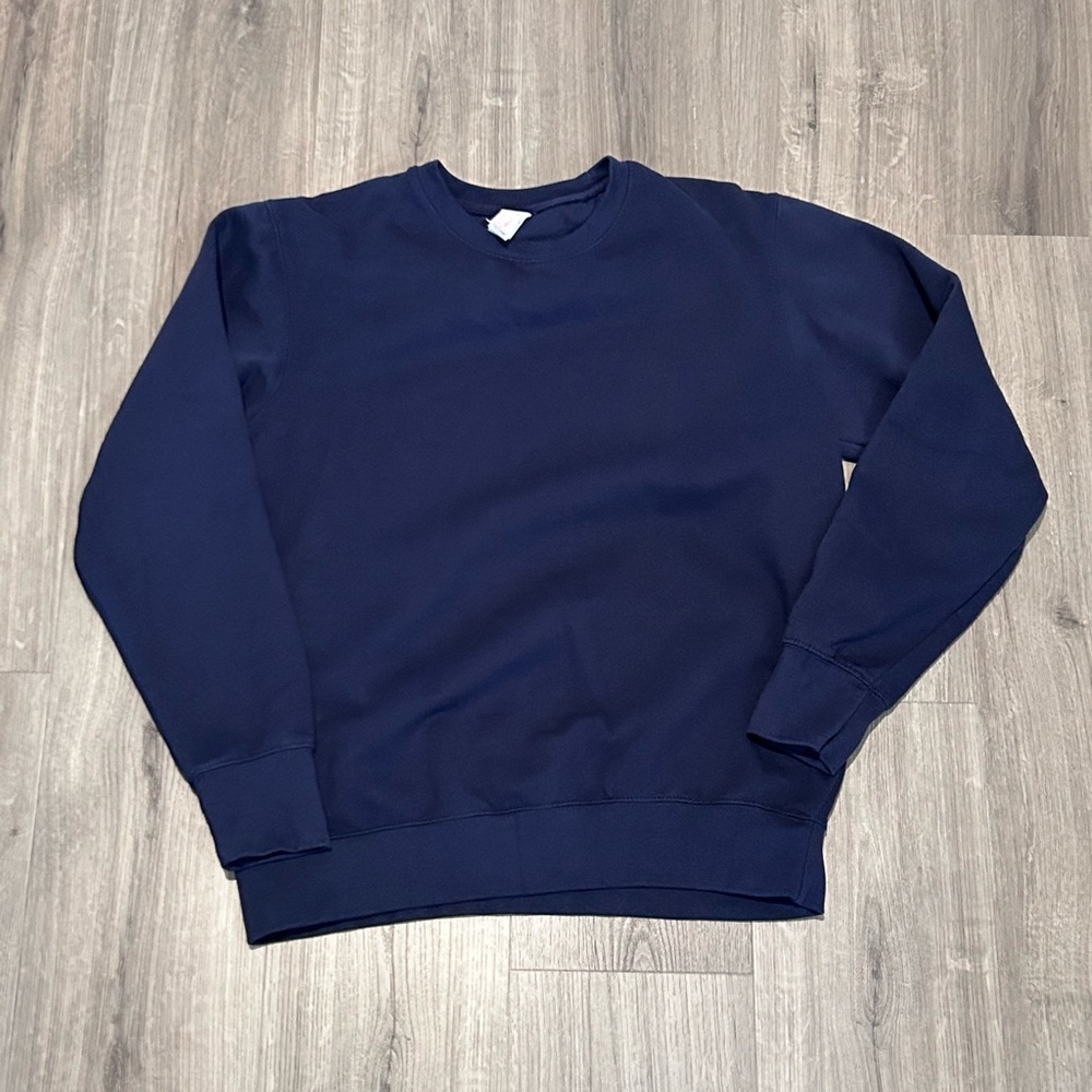 ❥𝗙𝗟𝗘𝗘𝗖𝗘 𝗙𝗔𝗖𝗧𝗢𝗥𝗬: Crewneck Sweatshirt - Navy